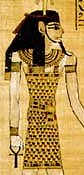Nefertem (detail), Great Harris Papyrus, c. 1150 B.C.